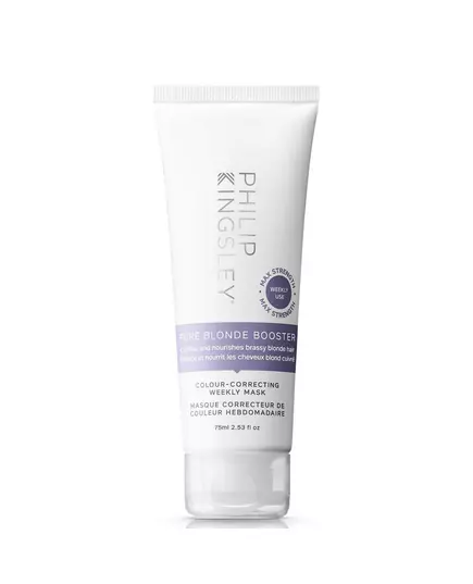 Крем-маска для догляду за волоссям Philip Kingsley Pure Blonde Booster Зволожувальна та очищувальна, щотижнева, 75 мл, зображення 2