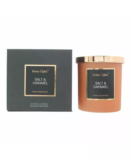 Ароматична свічка Home Lights Salt & Caramel, 215 г, зображення 2