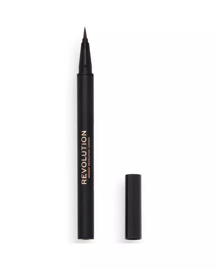 Кремовий олівець для брів Makeup Revolution Hair Stroke Medium Brown, 0,5 г