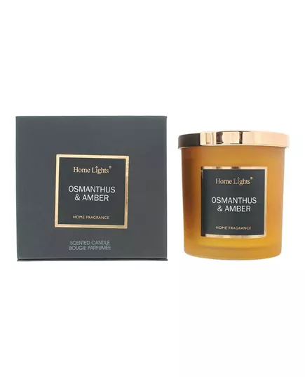 Ароматическая свеча Home Lights Osmanthus & Amber, 215 г