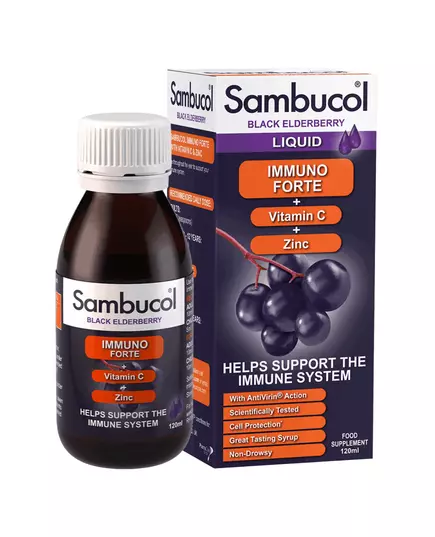 Сироп Sambucol Immuno Forte, 120 мл, зображення 2