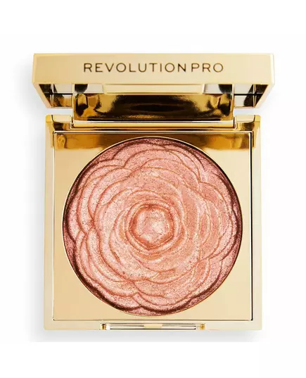 Компактні рум’яна-хайлайтер Revolution Pro Pro Lustre Rose Gold, 1 Shade, 9 г, зображення 2