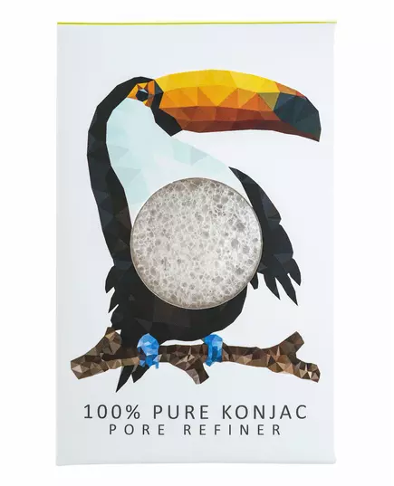 Спонж для макияжа Konjac Rainforest Toucan