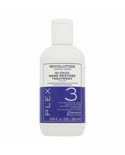 Шампунь для догляду за волоссям Revolution Hair Care Blonde Plex 3, 250 мл