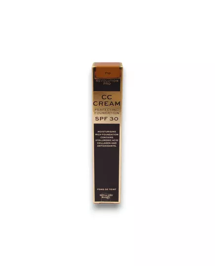 CC-крем Makeup Revolution Pro CC Perfecting F10, SPF 30, 26 мл