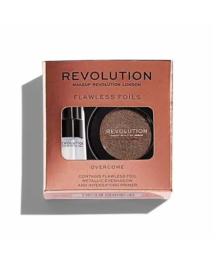 Набор средств для макияжа глаз Makeup Revolution Flawless Foils Vegan Overcome, 2 мл