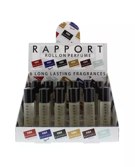 Набор парфюмерной воды для мужчин Eden Classic Rapport Silver, 24 × 10 мл
