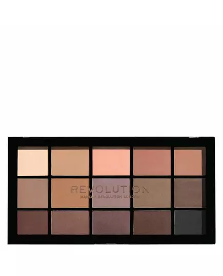Палетка тіней для повік Makeup Revolution Reloaded Palette Basic Mattes, 15 × 1,1 г
