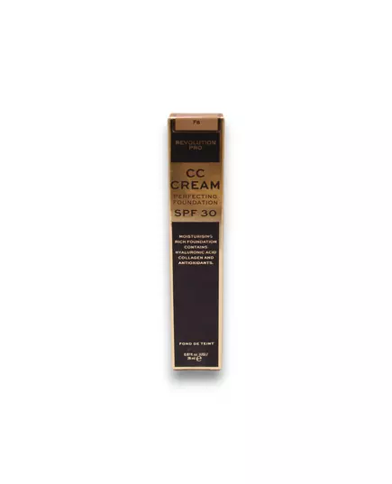 CC-крем Makeup Revolution Pro CC Perfecting F8, SPF 30, 26 мл