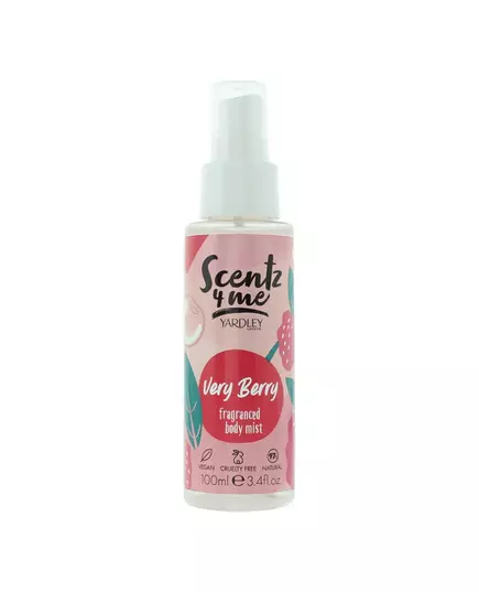 Ароматический спрей унисекс Yardley Scentz 4 Me Very Berry, 100 мл