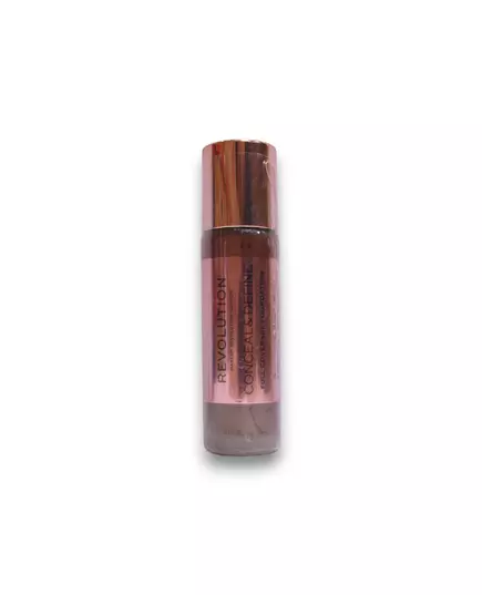 Тональний крем Makeup Revolution Conceal & Define Oil Free, F 18, 23 мл, зображення 2