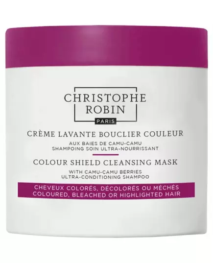 Шампунь для догляду за волоссям Christophe Robin Colour Shield Camu-Camu Berries, 250 мл