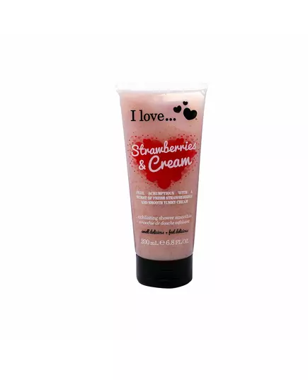 Відлущувальний гель для душу I Love Strawberries & Cream, 200 мл, зображення 2