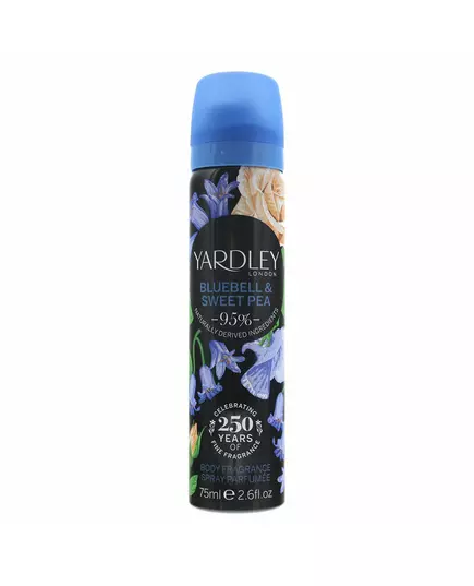 Ароматичний спрей для жінок Yardley Bluebell and Sweetpea, 75 мл, зображення 2