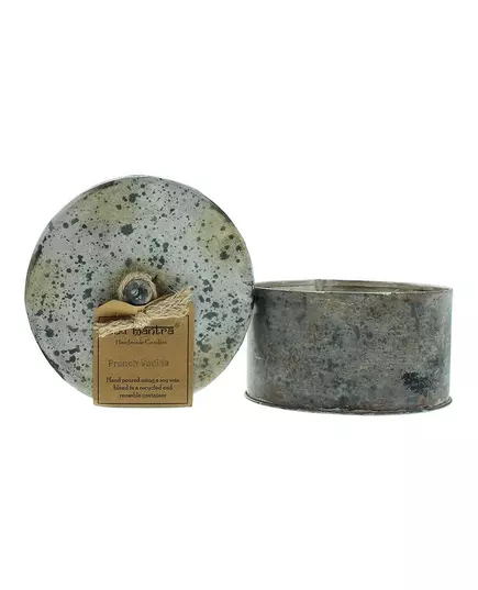 Ароматическая свеча Bali Mantra Victorian Tin Round French Vanilla, 280 г