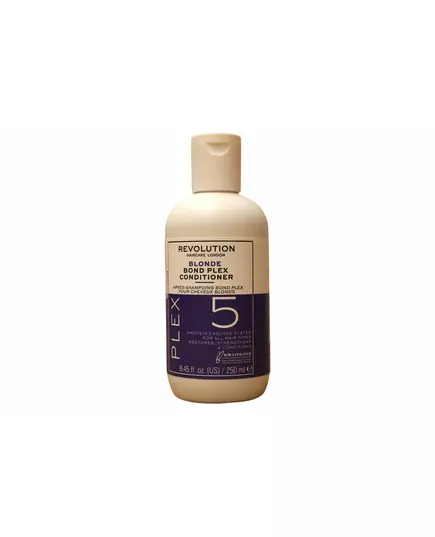 Кондиціонер для волосся Revolution Hair Care Bond Plex 5 Для нейтралізації жовтих відтінків, 250 мл, зображення 2