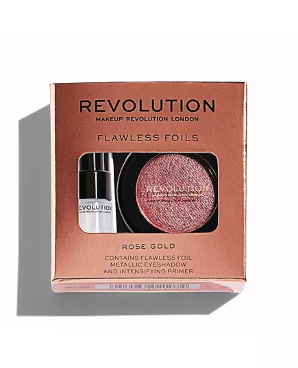 Набір засобів для макіяжу очей Makeup Revolution Flawless Foils Vegan Rose Gold, 2 мл