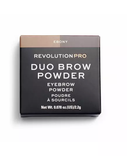 Пудра для брів Makeup Revolution REVOLUTION PRO Ebony, 2,2 г