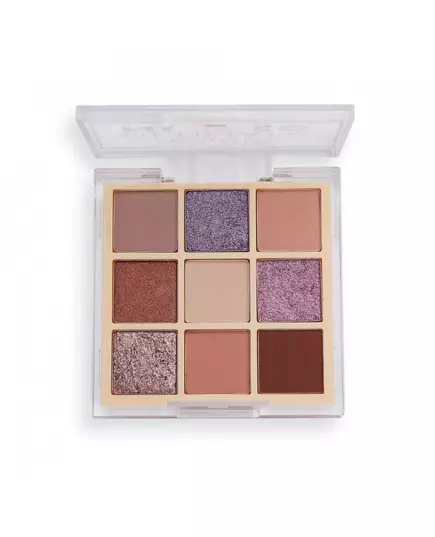 Палетка тіней для повік Revolution Make Up Ultimate Nudes Light, 9 відтінків, 8,1 г