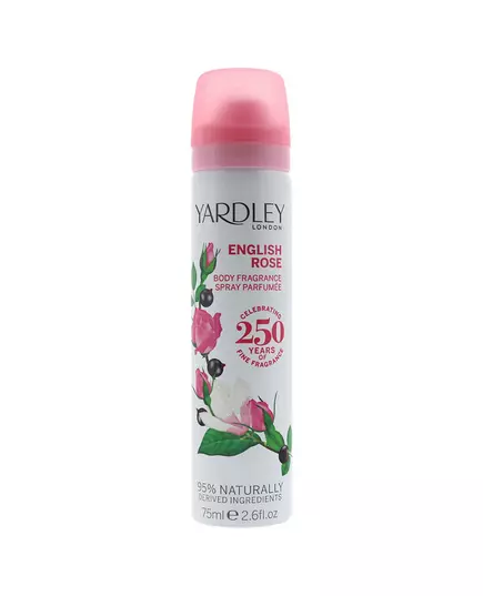 Ароматический спрей для женщин Yardley English Rose, 75 мл