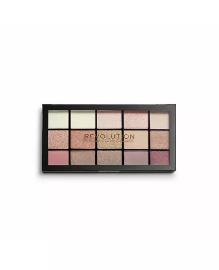 Палетка тіней для повік Revolution Make Up Reloaded Iconic 15 відтінків, 16,5 г, зображення 2