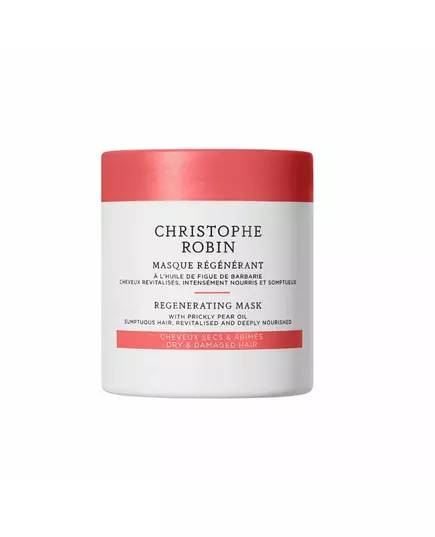 Відновлювальна крем-маска для догляду за волоссям Christophe Robin Regenerating Prickly Pear Oil, 100 мл