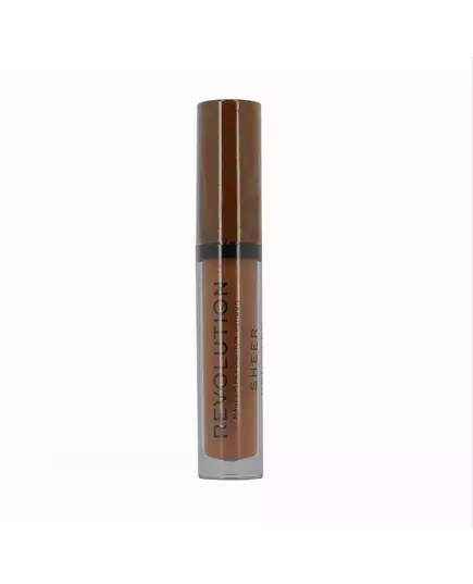 Блиск для губ Makeup Revolution Sheer Brillant 123 Brunch, 3,5 мл