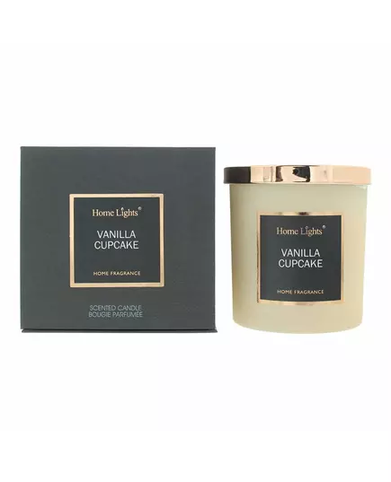 Ароматична свічка Home Lights Vanilla Cupcake, 215 г, зображення 2