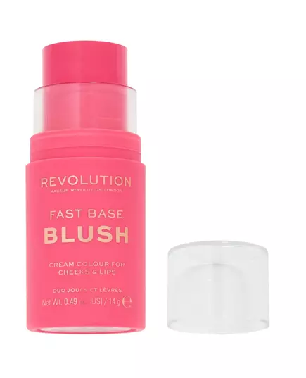 Кремові рум’яна-стік Makeup Revolution Fast Base Rose, 14 г