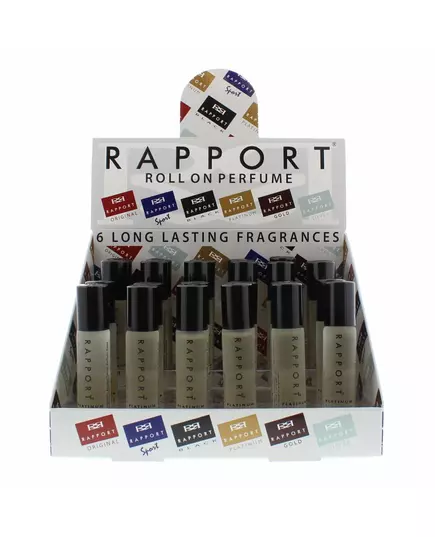 Набор парфюмерной воды для мужчин Eden Classic Rapport Platinum, 24 × 10 мл