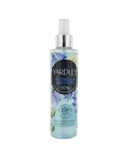 Ароматичний спрей для жінок Yardley Bluebell and Sweetpea, 200 мл