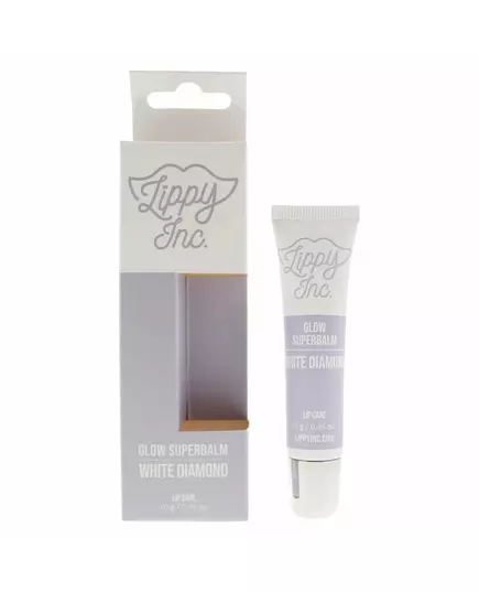 Бальзам для губ Lippy Inc. Glow Superbalm White Diamond, Glossy Finish, 10 г, изображение 2