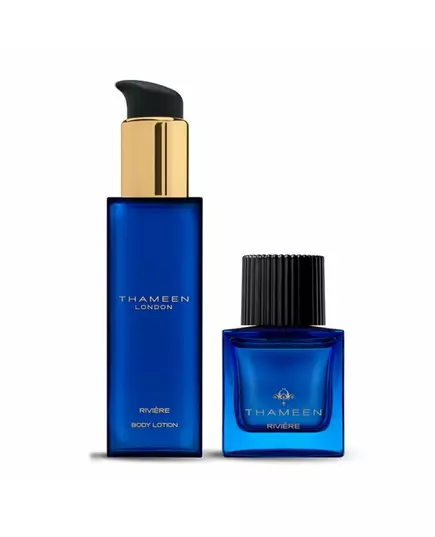 Набір парфумованої води та лосьйону для тіла Thameen London Riviere Extrait De Parfum Unisex, 50 мл