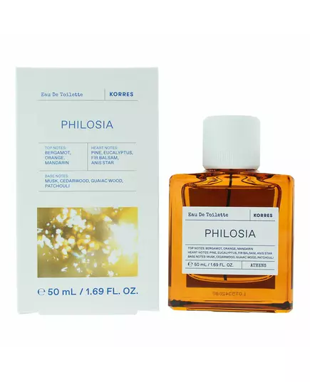 Туалетна вода унісекс Korres Philosia, 50 мл, зображення 2