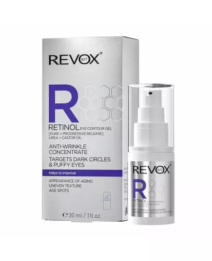Гель для кожи вокруг глаз Revox B77 RETINOL ANTI-WRINKLE CONCENTRATE Ретинол, 30 мл, изображение 3