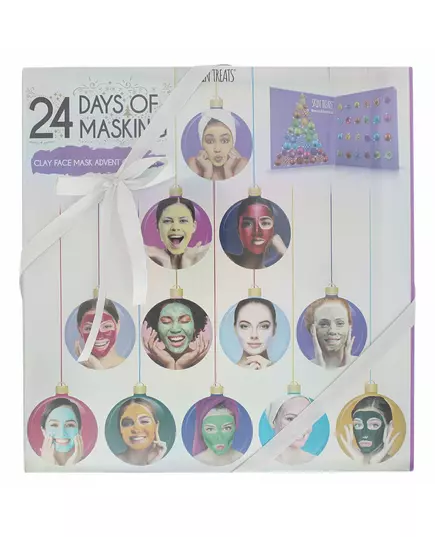 Набор глиняных масок Skin Treats 24 Days Of Masking Advent Calendar, 24 штуки