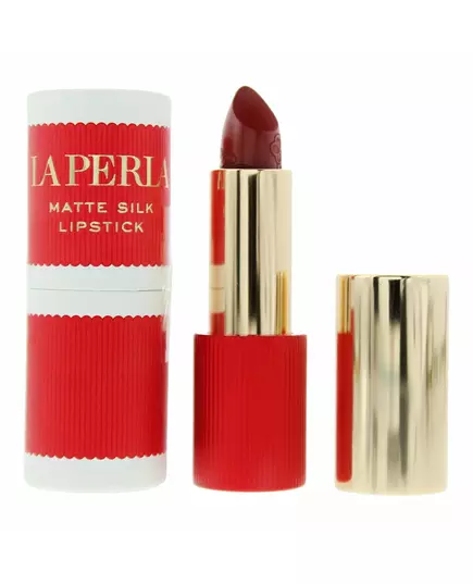 Кремовая матовая губная помада La Perla Matte Silk 102 Terracotta Red, 3,5 г, изображение 3
