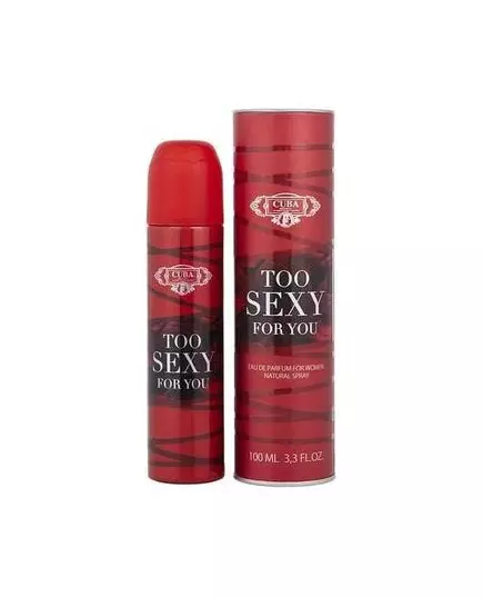 Парфюмерная вода для женщин Cuba Too Sexy For You, 100 мл