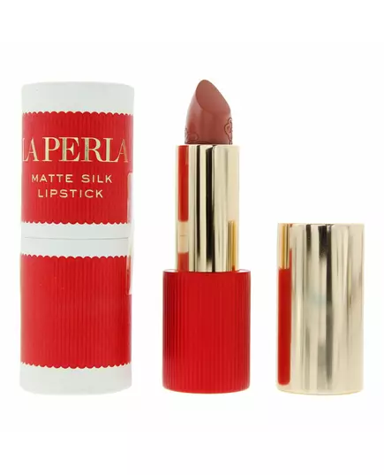 Кремовая матовая губная помада La Perla Matte Silk 110 Cinnamon Red, 3,5 г, изображение 3