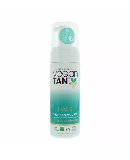 Мус для автозасмаги Vegan Tan Dark Tan темний відтінок, 150 мл