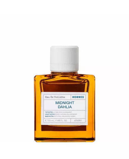 Туалетна вода унісекс Korres Midnight Dahlia, 50 мл