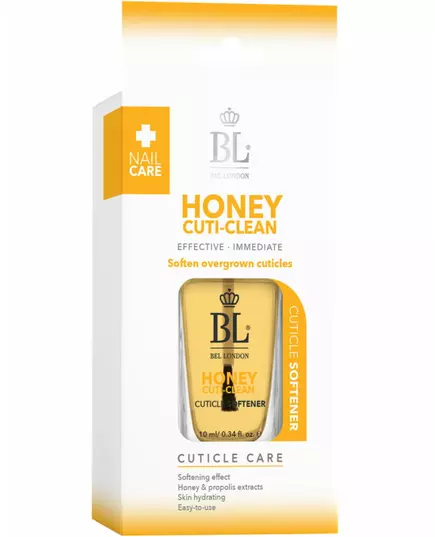 Олія-догляд для кутикули нігтів Bel London Honey Cuti-Clean, 10 мл, зображення 2