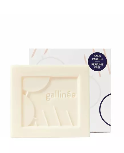 Успокаивающий очищающий брусок для лица и тела Gallinee Microbiome Skincare Без отдушки, 100 г