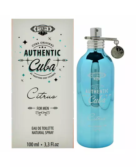 Туалетная вода для мужчин Cuba Authentic Citrus, 100 мл, изображение 2