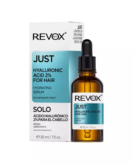 Сыворотка для волос Revox B77 Just Hyaluronic Acid 2% Для увлажнения, 30 мл, изображение 3