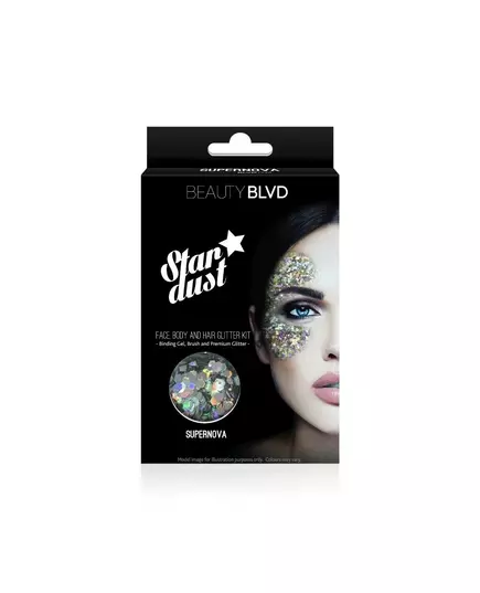 Рассыпчатые блёстки для век Beauty Blvd Stardust Supernova, 75 г