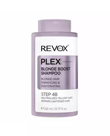 Шампунь для освітлення волосся Revox B77 PLEX blonde boost step 4b, 260 мл