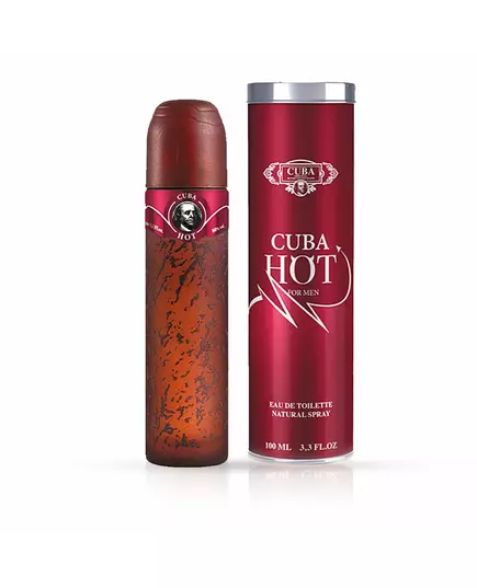 Туалетна вода для чоловіків Cuba Hot, 100 мл, зображення 2