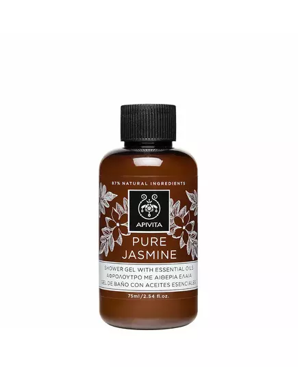 Гель для душу Apivita Pure Jasmine, 75 мл