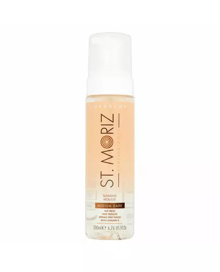 Прозорий мус-автозасмага для обличчя St. Moriz Professional Clear, 200 мл